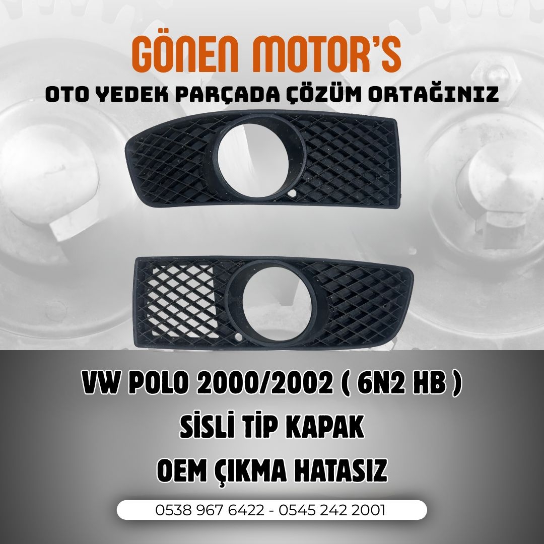 096 - Polo 6N2 Sisli Tip Tampon Kapakları | 6N0 853 665 – 6N0 853 666