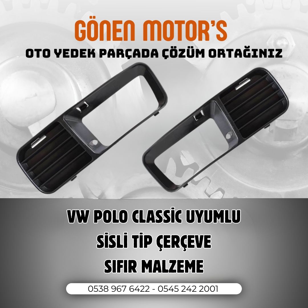 104 - Polo Classic Sisli Tip Tampon Kapakları | 6K5 853 665 – 6K5 853 666