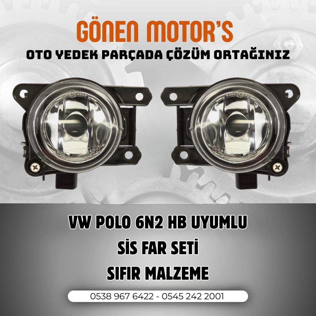 106 - 6N0 941 699 E – 6N0 941 700 E Polo 6N2 Sis Far Seti | Sağ – Sol Uyumlu